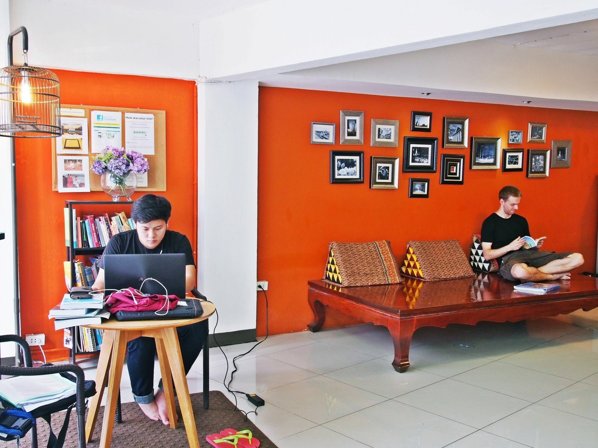 Link Corner Hostel 방콕 외부 사진
