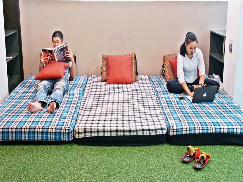 Link Corner Hostel 방콕 외부 사진
